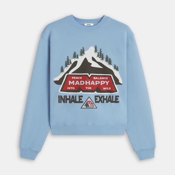 Madhappy Tops - NWOT Madhappy Winter Outdoors Fleece Crewneck
